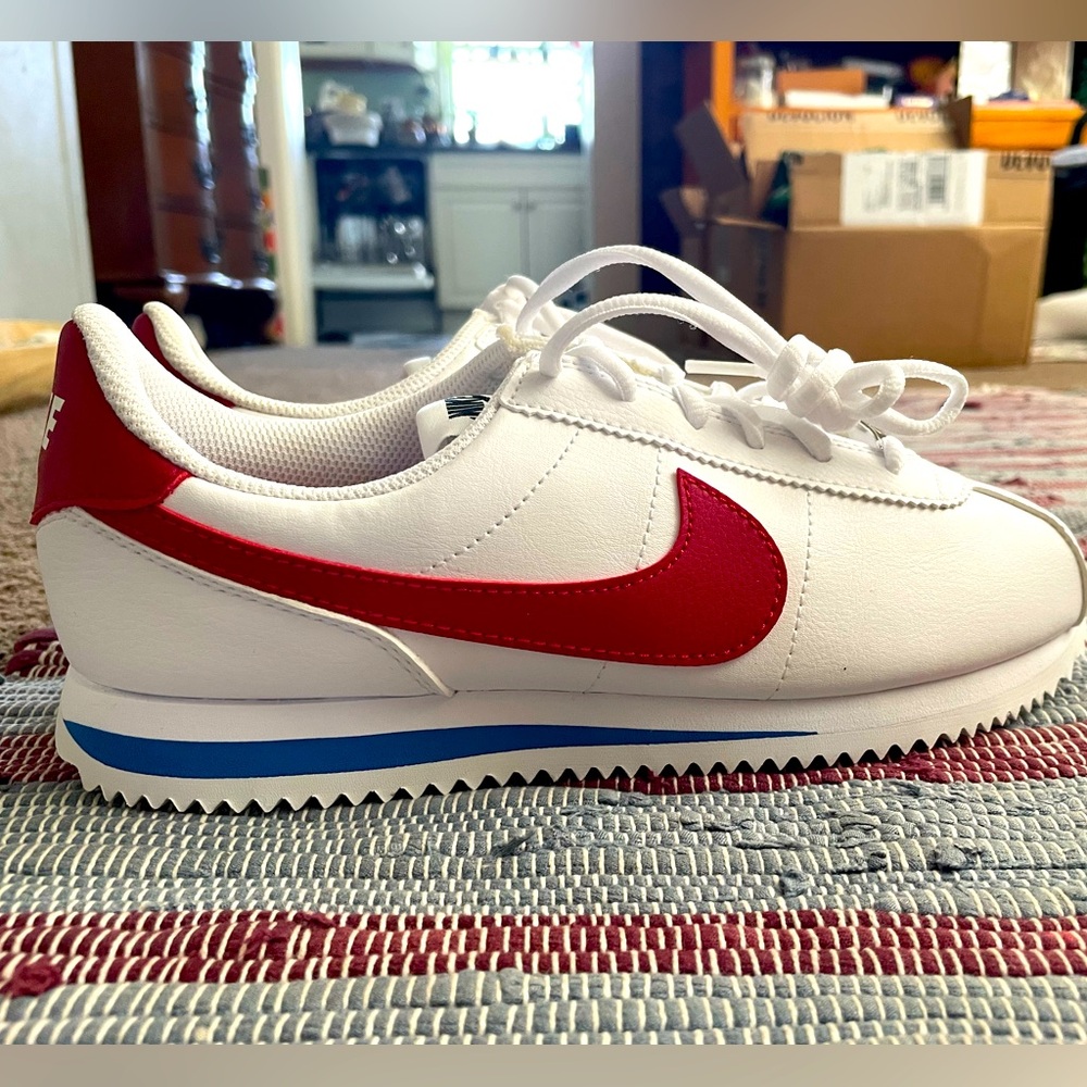 Nike Cortez red white blue 6.5 us